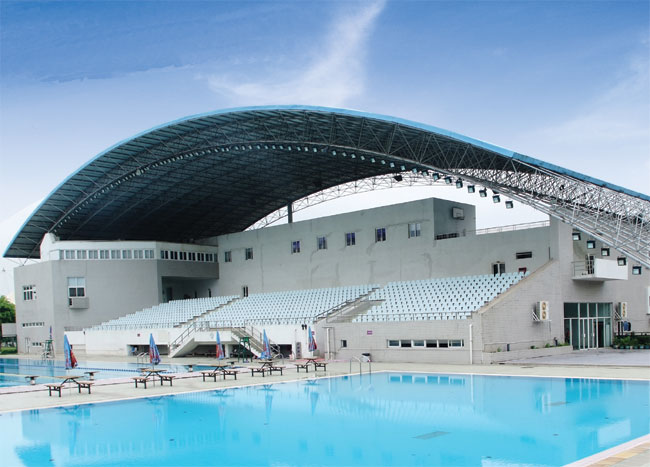 益阳游泳馆网架